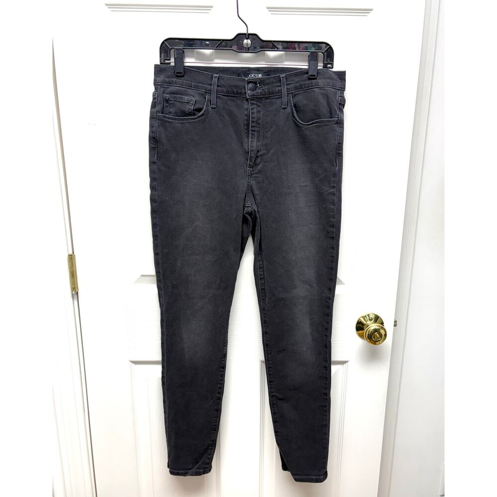 Joe's Jeans Charcoal Black High Rise, Skinny Ankle, Women's Size 29